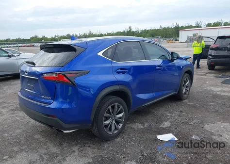2016 Lexus Nx F Sport из США, поврежденный, VIN JTJYARBZ3G2030668